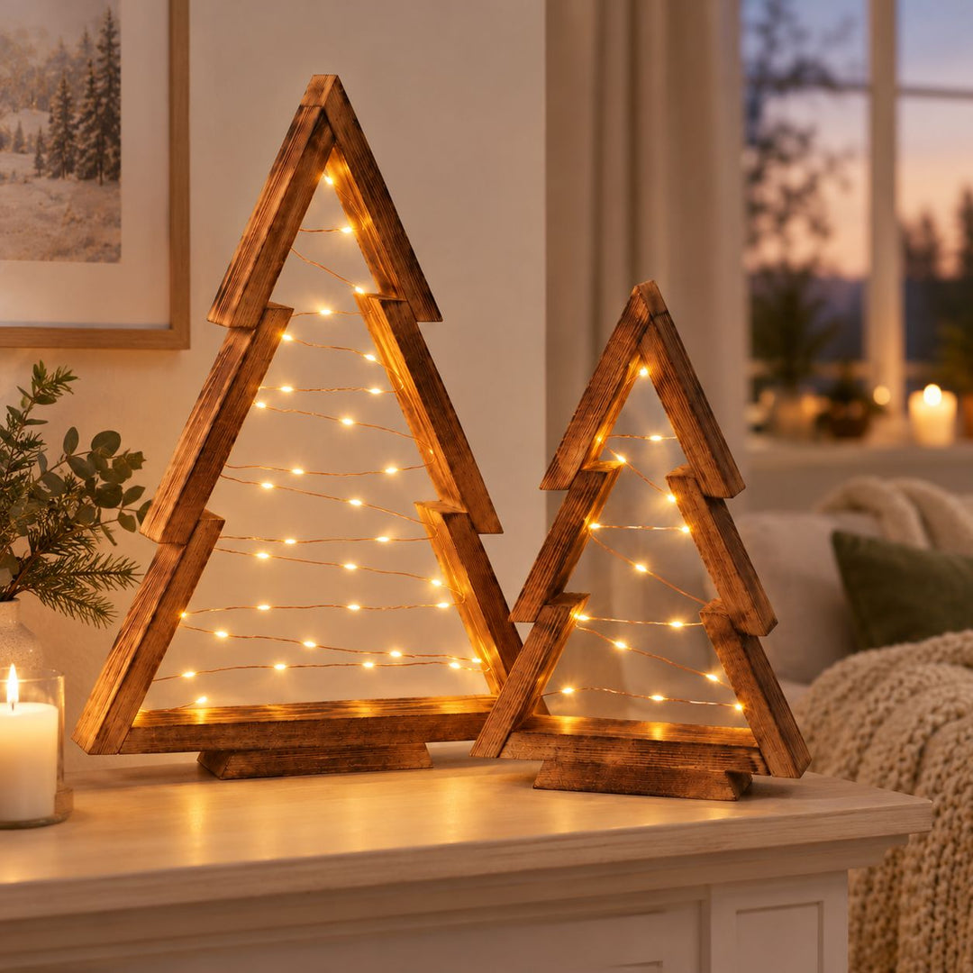 2 Piece Christmas Tree Decor Set