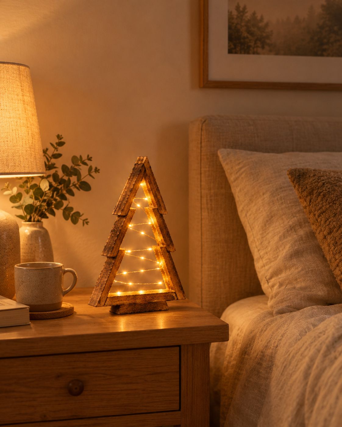 2 Piece Christmas Tree Decor Set