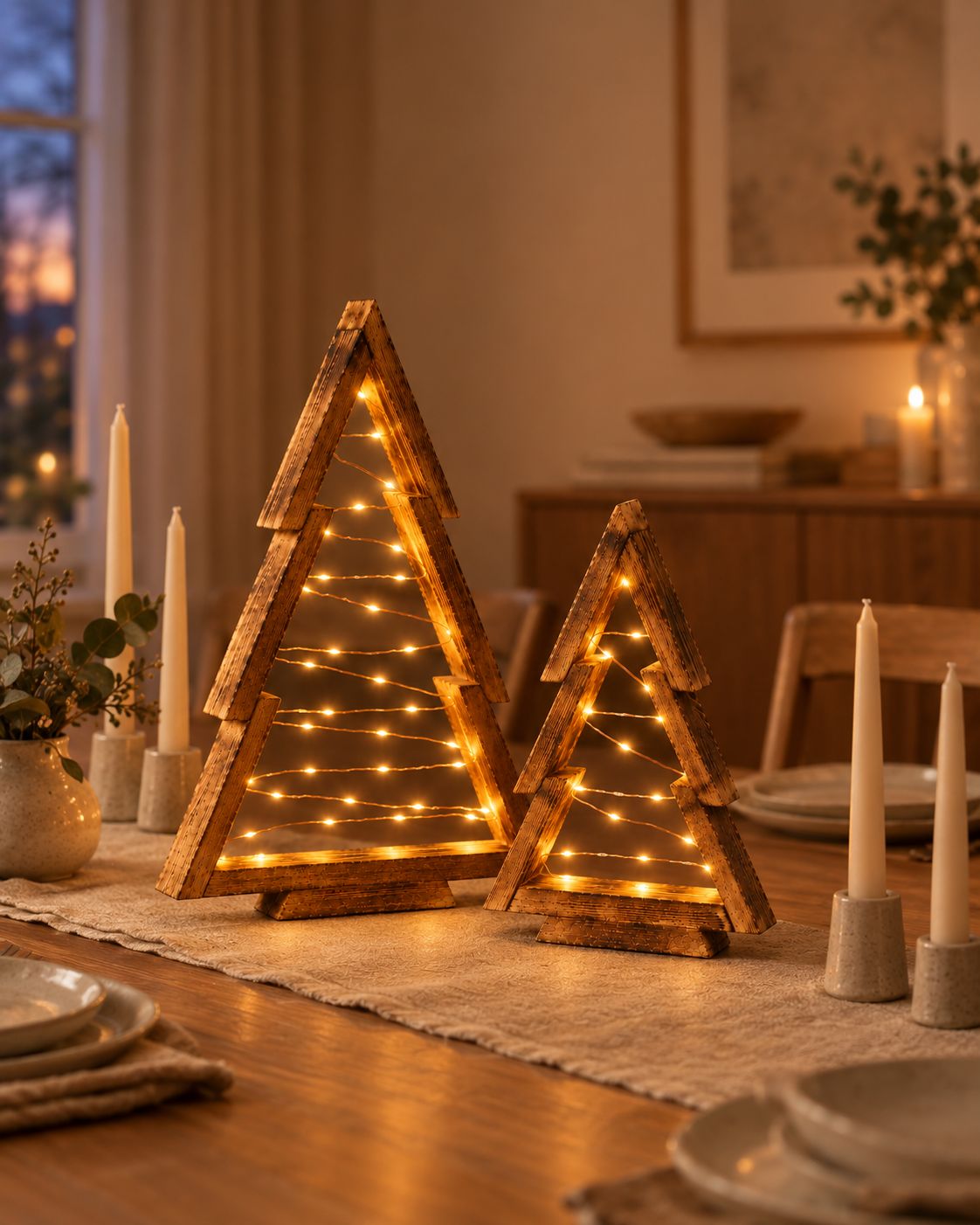 2 Piece Christmas Tree Decor Set